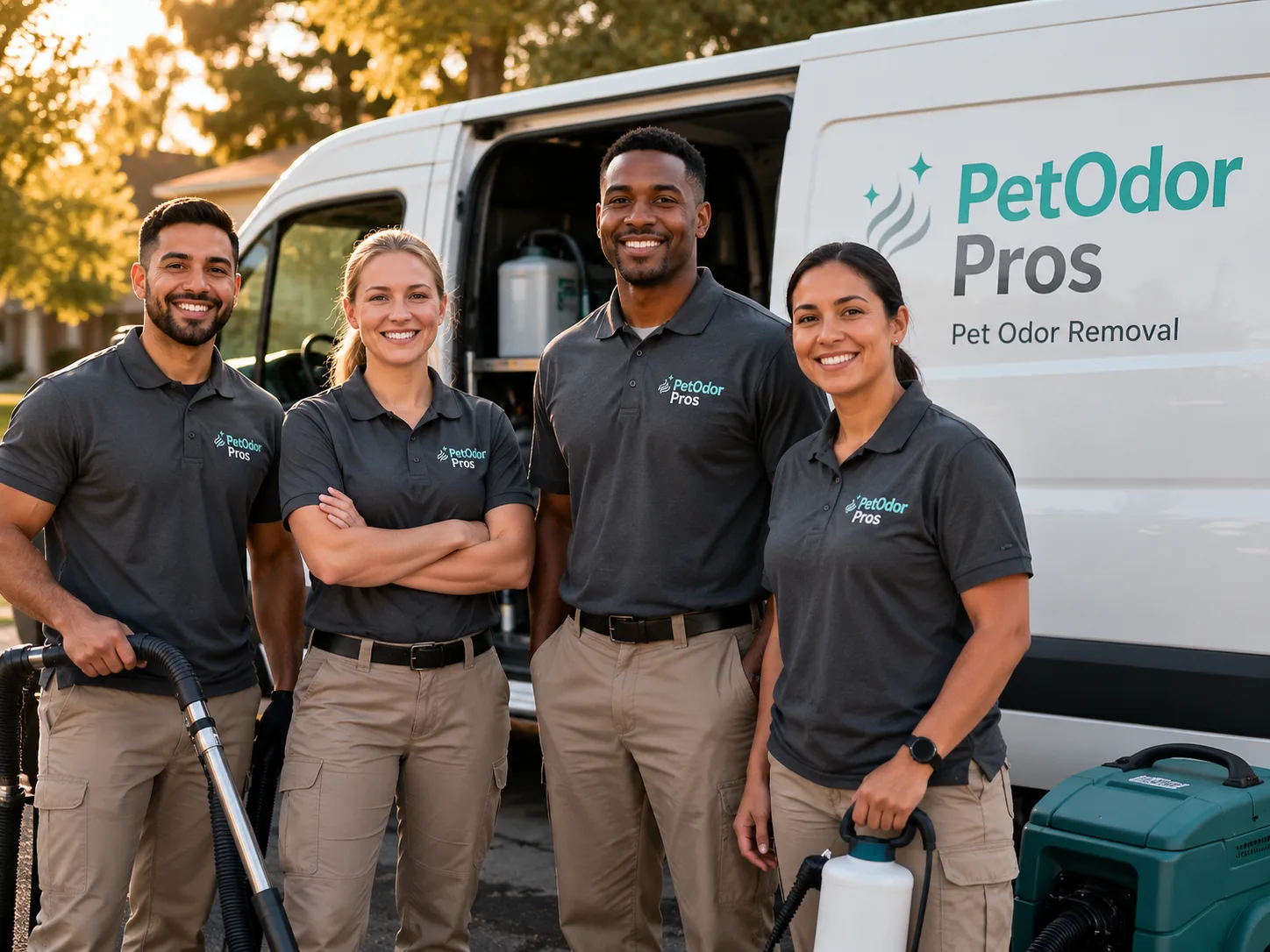 Pet Odor Removal team serving Oak, NE